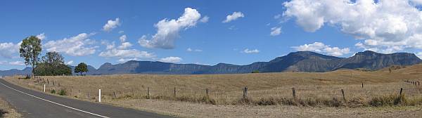 Rosevale - Panoramic View Toward Escarpment from Rosevale